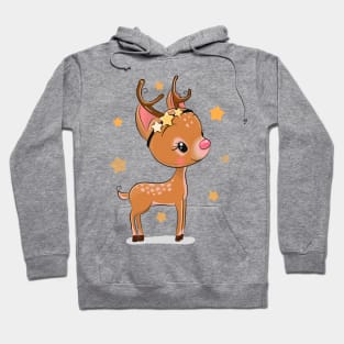 Cute Reindeer Hoodie